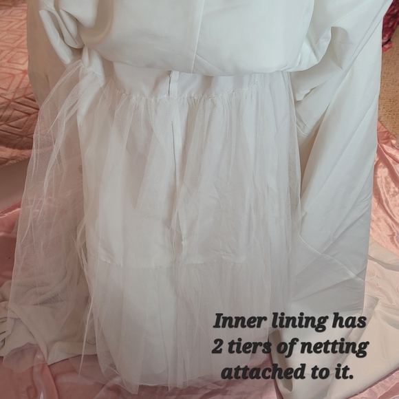 NWT St Tropez White Wedding Dress sz 22W - Picture 15 of 16